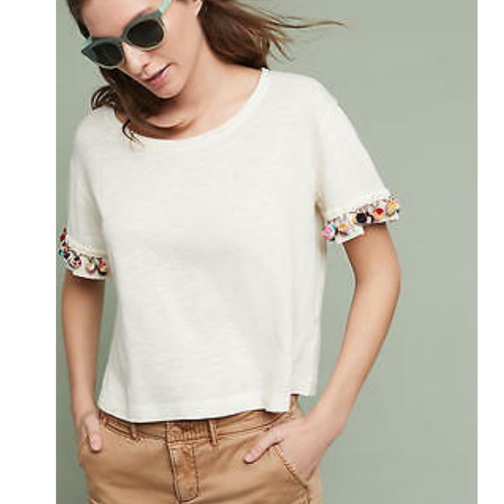 Anthropologie pommed tee